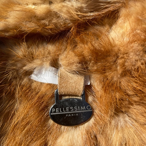 Stunning Luxurious PELLESSIMO Fine Knit Whiskey Mink Coat. Size Talle 1. - Picture 4 of 6